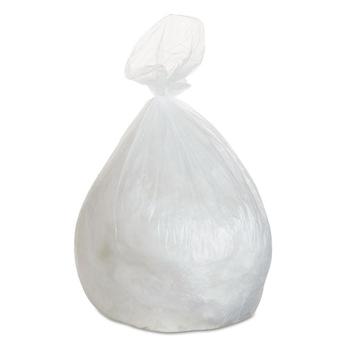 GEN High Density Can Liners, 56 Gal, 13 Microns, 43" X 46", Natural, 200-carton freeshipping - TVN Wholesale