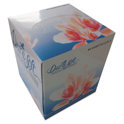 GEN Facial Tissue Cube Box, 2-ply, White, 85 Sheets-box, 36 Boxes-carton freeshipping - TVN Wholesale