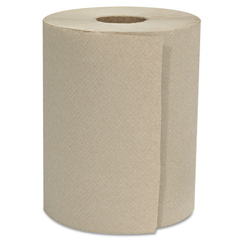 GEN Hardwound Roll Towels, 1-ply, Natural, 8" X 800 Ft, 6 Rolls-carton freeshipping - TVN Wholesale
