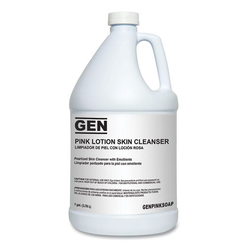 GEN Cleansing Pink Lotion Soap, 1 Gal Bottle, Fresh Scent, 4-carton freeshipping - TVN Wholesale