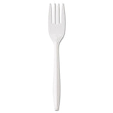 GEN Medium-weight Cutlery, Knife, White, 1000-carton freeshipping - TVN Wholesale
