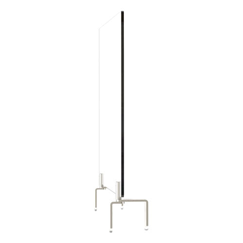 Ghent Clear Partition Extender With Attached Clamp, 29 X 3.88 X 24, Thermoplastic Sheeting freeshipping - TVN Wholesale