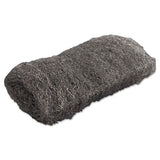GMT Industrial-quality Steel Wool Hand Pads, #1 Medium, Steel Gray, 16 Pads-sleeve, 12 Sleeves-carton freeshipping - TVN Wholesale