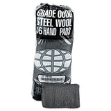 GMT Industrial-quality Steel Wool Hand Pad, #2 Medium Coarse, Steel Gray, 16-pack, 12 Packs-carton freeshipping - TVN Wholesale
