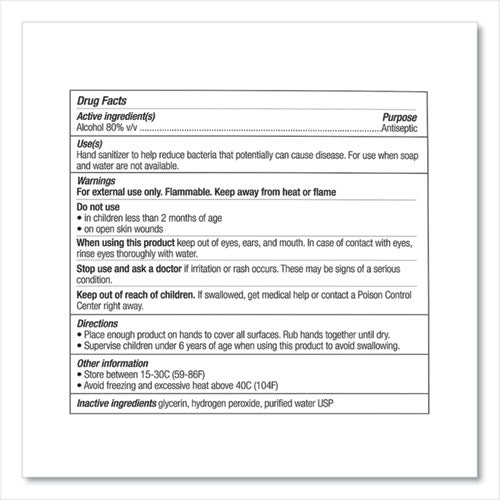 Lucas Oil Liquid Hand Sanitizer, 0.5 Gal Bottle, Unscented, 6-carton freeshipping - TVN Wholesale