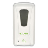 Alpine Automatic Hands-free Liquid Hand Sanitizer-soap Dispenser, 1,200 Ml, 6 X 4.48 X 11.1, White freeshipping - TVN Wholesale