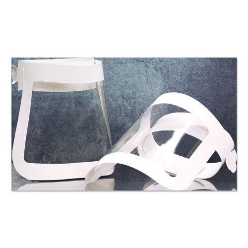 SCT® Face Shield, 20.5 To 26.13 X 10.69, One Size Fits All, White-clear, 225-carton freeshipping - TVN Wholesale