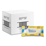 Cleanitize™ Disinfectant Surface Wipes, 7 X 7, Citrus Fruit Scent, White, 72-pack, 12 Packs-carton freeshipping - TVN Wholesale