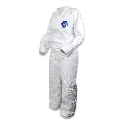 GN1 Dupont Tyvek Disposable Coverall, 2x-large, White, 25-carton freeshipping - TVN Wholesale