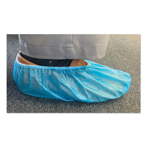 GN1 Disposable Boot And Shoe Cover, One Size Fits All, Blue, 2,000-carton freeshipping - TVN Wholesale