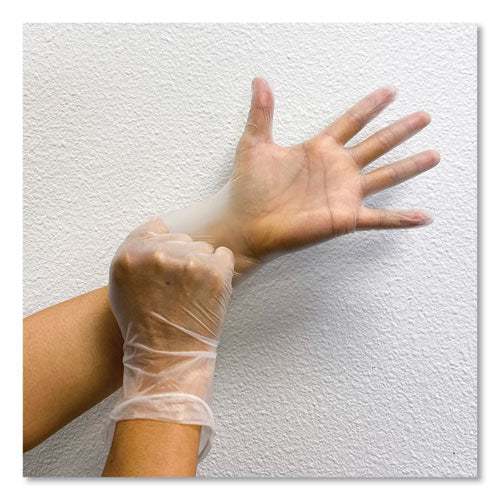 GN1 Single Use Vinyl Glove, Clear, Large, 100-box, 10 Boxes-carton freeshipping - TVN Wholesale