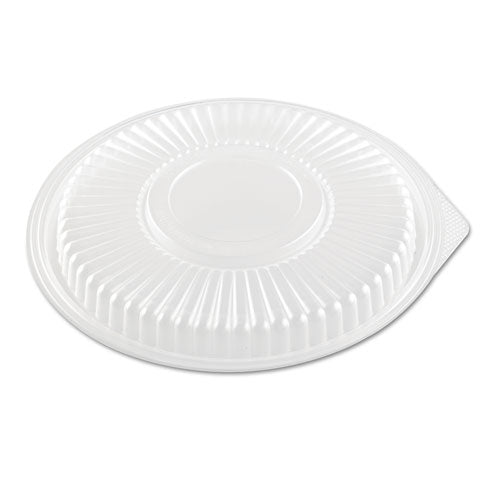 Genpak® Microwave Safe Container Lid, Plastic, Fits 24-32 Oz, Rectangular, Clear, 75-bag, 4 Bags-carton freeshipping - TVN Wholesale