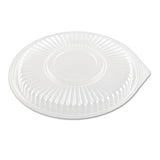 Microwave Safe Container Lid, Plastic, Fits 24-32 Oz, Rectangular, Clear, 75-bag, 4 Bags-carton