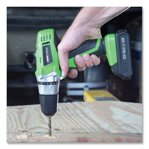 OEMTOOLS® 20v Max.li-ion 3-8 Inch Drive Cordless Drill freeshipping - TVN Wholesale