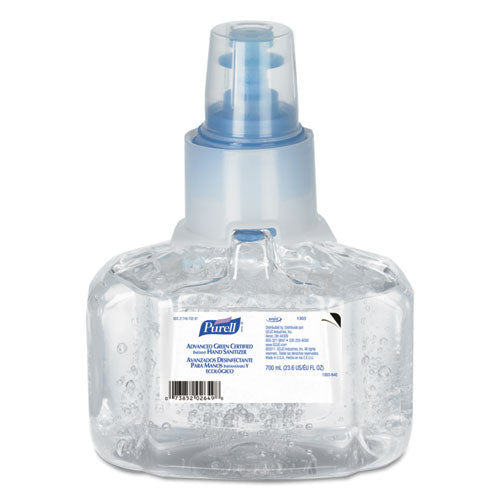 PURELL® Green Certified Advanced Refreshing Gel Hand Sanitizer, For Ltx-7, 700 Ml, Fragrance-free freeshipping - TVN Wholesale