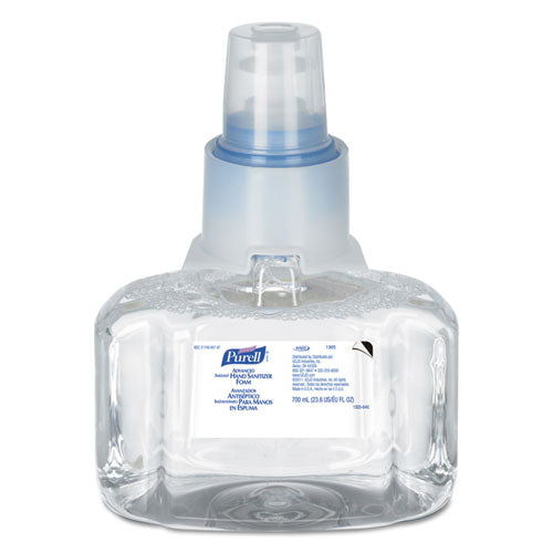 PURELL® Advanced Foam Hand Sanitizer, Ltx-7, 700 Ml Refill, Fragrance-free freeshipping - TVN Wholesale