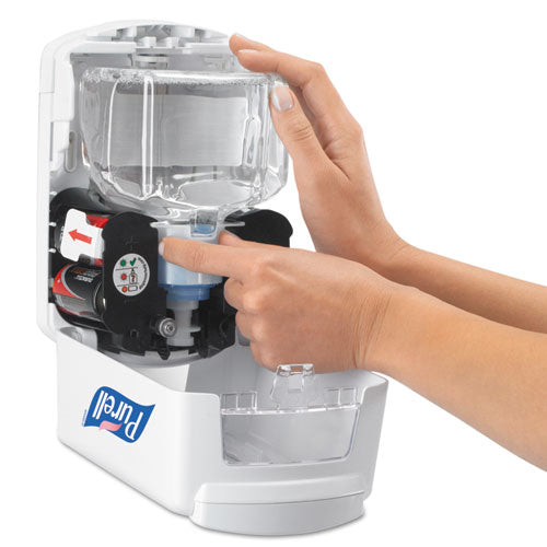 PURELL® Ltx-7 Touch-free Dispenser, 700 Ml, 5.75 X 4 X 8.62, White freeshipping - TVN Wholesale