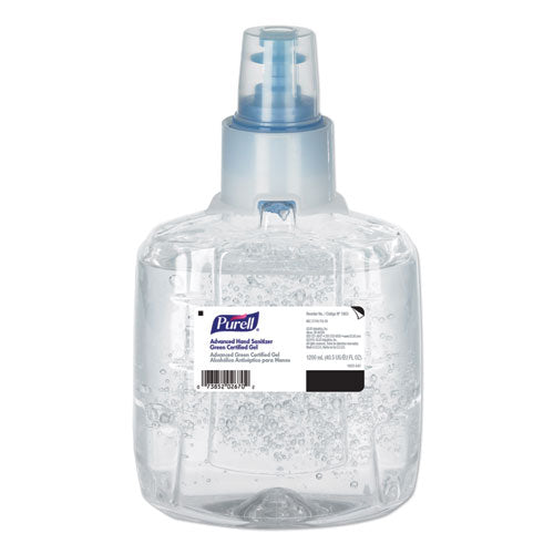 PURELL® Green Certified Advanced Refreshing Gel Hand Sanitizer, For Ltx-12, 1,200 Ml, Fragrance-free, 2-carton freeshipping - TVN Wholesale