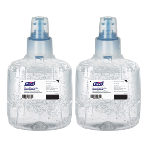 PURELL® Green Certified Advanced Refreshing Gel Hand Sanitizer, For Ltx-12, 1,200 Ml, Fragrance-free, 2-carton freeshipping - TVN Wholesale