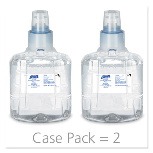 PURELL® Advanced Foam Hand Sanitizer, Ltx-12, 1,200 Ml Refill, Fragrance-free, 2-carton freeshipping - TVN Wholesale