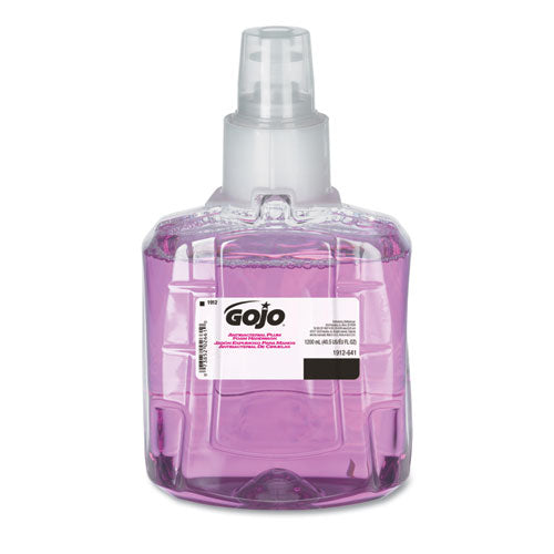 GOJO® Antibacterial Foam Handwash, Refill, Plum, 1,200 Ml Refill, 2-carton freeshipping - TVN Wholesale