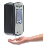 GOJO® Ltx-12 Touch-free Dispenser, 1,200 Ml, 5.75 X 3.33 X 10.5, Brushed Chrome-black freeshipping - TVN Wholesale
