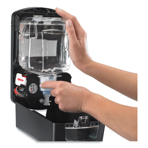 GOJO® Ltx-12 Touch-free Dispenser, 1,200 Ml, 5.75 X 3.33 X 10.5, Brushed Chrome-black freeshipping - TVN Wholesale
