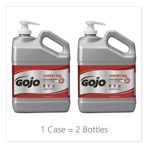 GOJO® Cherry Gel Pumice Hand Cleaner, Cherry Scent, 1 Gal Bottle, 2-carton freeshipping - TVN Wholesale