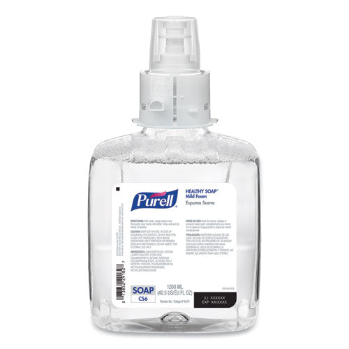 PURELL® Healthy Soap Mild Foam, For Cs6 Dispensers, Fragrance-free, 1,200 Ml, 2-carton freeshipping - TVN Wholesale