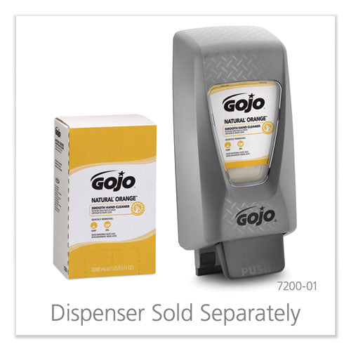 GOJO® Natural Orange Smooth Lotion Hand Cleaner, Citrus Scent, 2,000 Ml Bag-in-box Refill, 4-carton freeshipping - TVN Wholesale