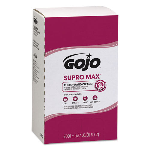 GOJO® Supro Max Cherry Lotion Hand Cleaner, 2,000 Ml Refill, 4-carton freeshipping - TVN Wholesale