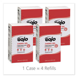 GOJO® Cherry Gel Pumice Hand Cleaner, Cherry Scent, 2,000 Ml Refill, 4-carton freeshipping - TVN Wholesale