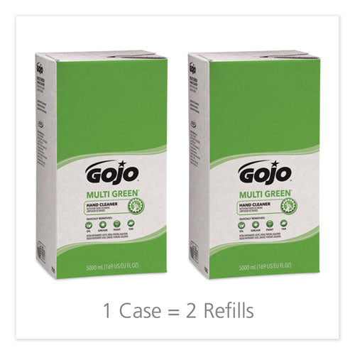 GOJO® Multi Green Hand Cleaner Refill, Citrus Scent, 5,000 Ml, 2-carton freeshipping - TVN Wholesale