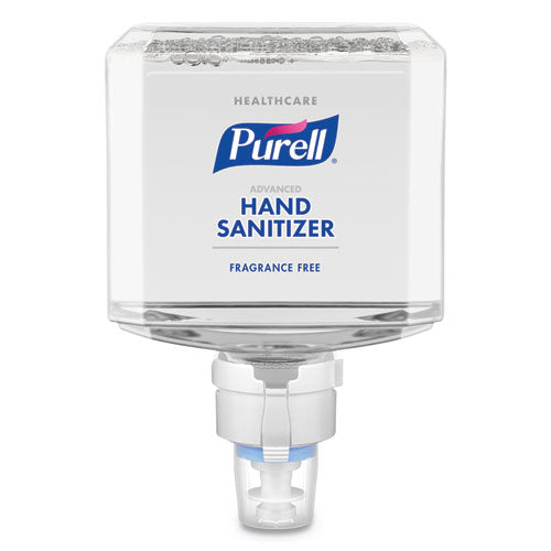 PURELL® Healthcare Advanced Gentle-free Foam Hand Sanitizer, 1,200 Ml Refill, Fragrance-free, For Es8 Dispensers, 2-carton freeshipping - TVN Wholesale