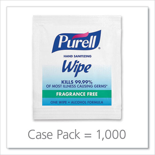 PURELL® Premoistened Sanitizing Hand Wipes, Individually Wrapped, 5 X 7, 1000-carton freeshipping - TVN Wholesale