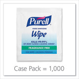 PURELL® Premoistened Sanitizing Hand Wipes, Individually Wrapped, 5 X 7, 1000-carton freeshipping - TVN Wholesale