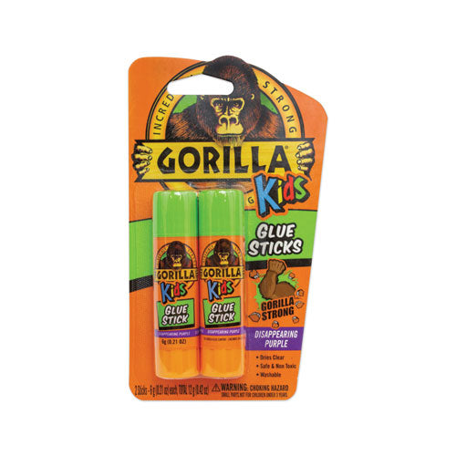 Gorilla Glue® School Glue Sticks, 0.21 Oz-stick, Dries Clear, 12 Sticks-box freeshipping - TVN Wholesale
