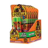 Gorilla Glue® School Glue Sticks, 0.21 Oz-stick, Dries Clear, 12 Sticks-box freeshipping - TVN Wholesale