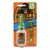 Gorilla Glue® Super Glue Gel, 0.53 Oz, Dries Clear, 4-carton freeshipping - TVN Wholesale