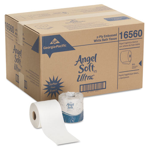 Georgia Pacific® Professional Angel Soft Ps Ultra 2-ply Premium Bathroom Tissue, Septic Safe, White, 400 Sheets Roll, 60-carton freeshipping - TVN Wholesale