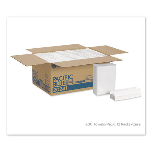 Georgia Pacific® Professional Pacific Blue Select C-fold Paper Towel, 10 1-10 X 13 2-5,white,200-pk, 12 Pk-ct freeshipping - TVN Wholesale