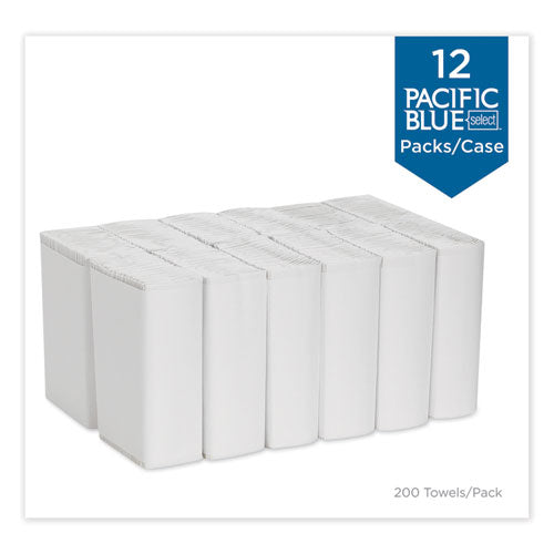 Georgia Pacific® Professional Pacific Blue Select C-fold Paper Towel, 10 1-10 X 13 2-5,white,200-pk, 12 Pk-ct freeshipping - TVN Wholesale