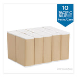 Georgia Pacific® Professional Pacific Blue Basic C-fold Paper Towels,10 1-10x13 1-5, White, 240-pack,10 Pks-ct freeshipping - TVN Wholesale