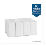 Georgia Pacific® Professional Blue Select Multi-fold 2 Ply Paper Towel, 9 1-5 X 9 2-5, White,125-pk, 16 Pk-ct freeshipping - TVN Wholesale