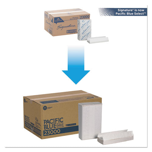 Georgia Pacific® Professional Pacific Blue Select C-fold Paper Towels, 10 1-10 X 13 1-5,white,120-pk,12 Pk-ct freeshipping - TVN Wholesale