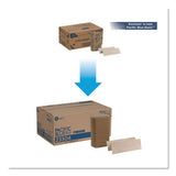 Georgia Pacific® Professional Pacific Blue Basic M-fold Paper Towels, 9.2 X 9.4, Brown, 250-pack, 16 Packs-carton freeshipping - TVN Wholesale