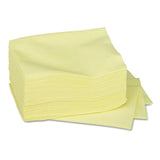 Brawny® Professional Dusting Cloths Quarterfold, 17 X 24, Yellow, 50-pack, 4 Packs-carton freeshipping - TVN Wholesale