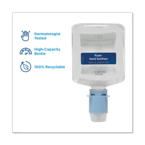 Georgia Pacific® Professional Pacific Blue Ultra Automated Sanitizer Dispenser Refill Foam Hand Sanitizer, 1,000 Ml Bottle, Fragrance-free, 3-carton freeshipping - TVN Wholesale