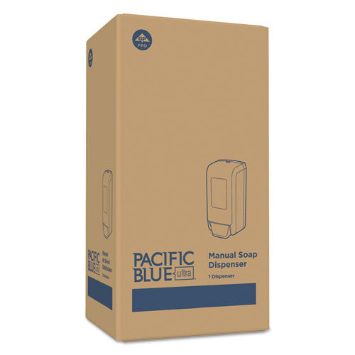 Georgia Pacific® Professional Pacific Blue Ultra Soap-sanitizer Dispenser 1,200 Ml Refill, 5.6 X 4.4 X 11.5, Black freeshipping - TVN Wholesale