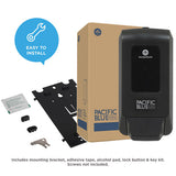 Georgia Pacific® Professional Pacific Blue Ultra Soap-sanitizer Dispenser 1,200 Ml Refill, 5.6 X 4.4 X 11.5, Black freeshipping - TVN Wholesale